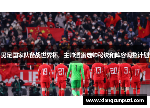 男足国家队备战世界杯，主帅透露选帅秘诀和阵容调整计划